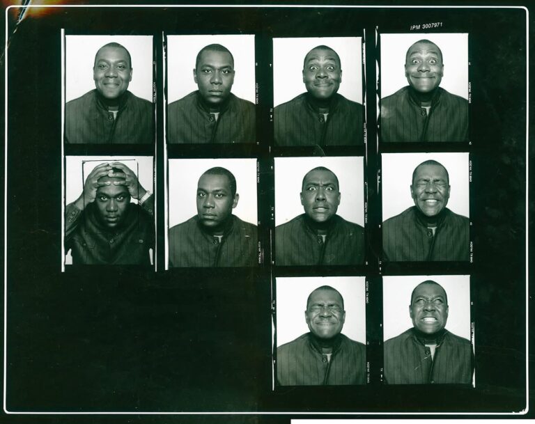 analogue film photography workshop course, class contact sheet